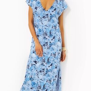 Lilly Pulitzer Talli maxi bathing suit cover up